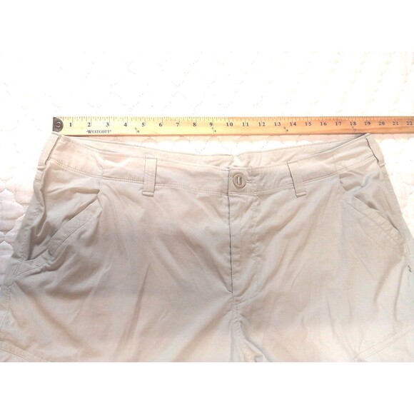 Men's Under Armour Heat Gear Khaki Loose Shorts Size 40 - Picture 6 of 10